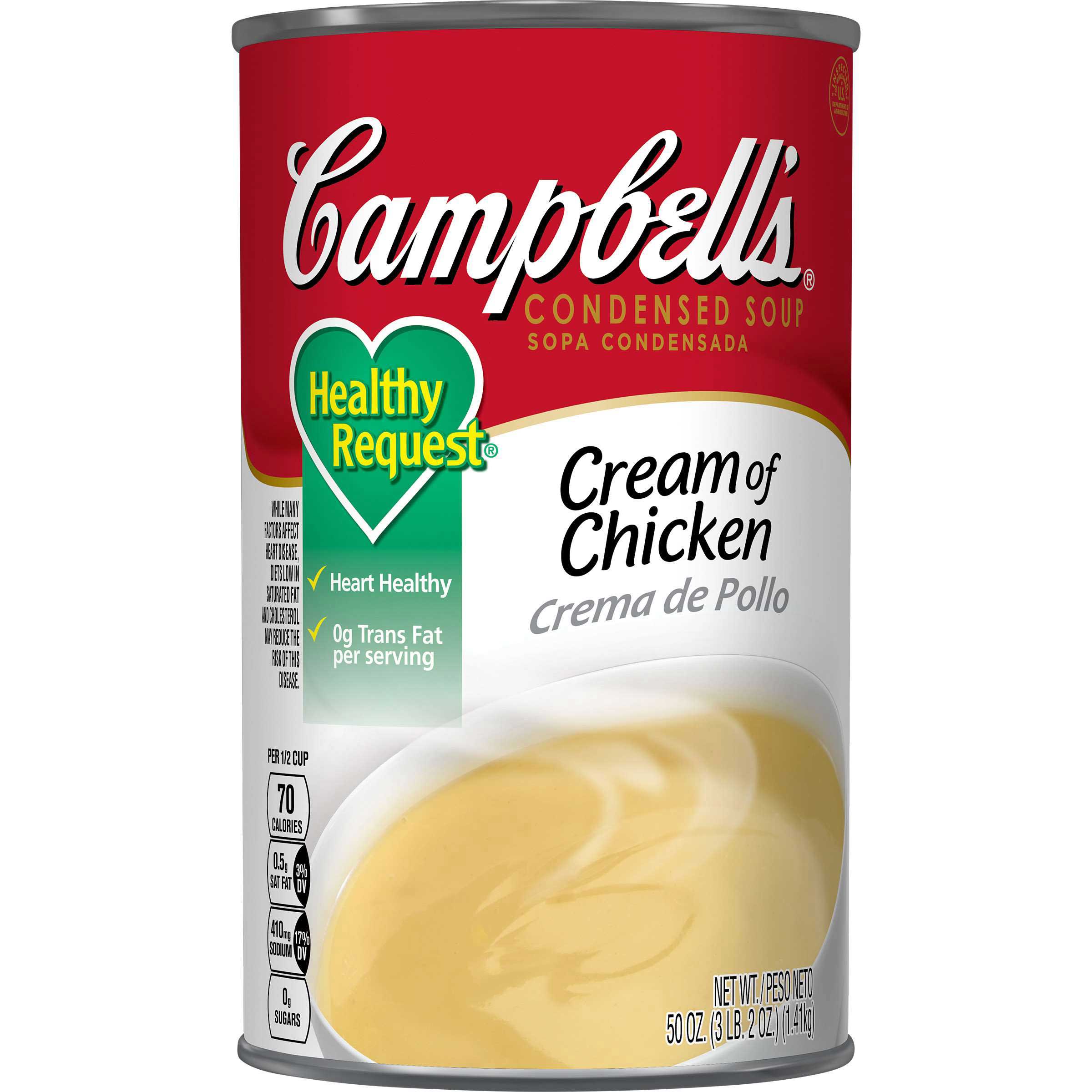 Campbells Healthy Request Cream Chicken Soup 50 Oz Can 12 Per Cas Zebit Preview 6649