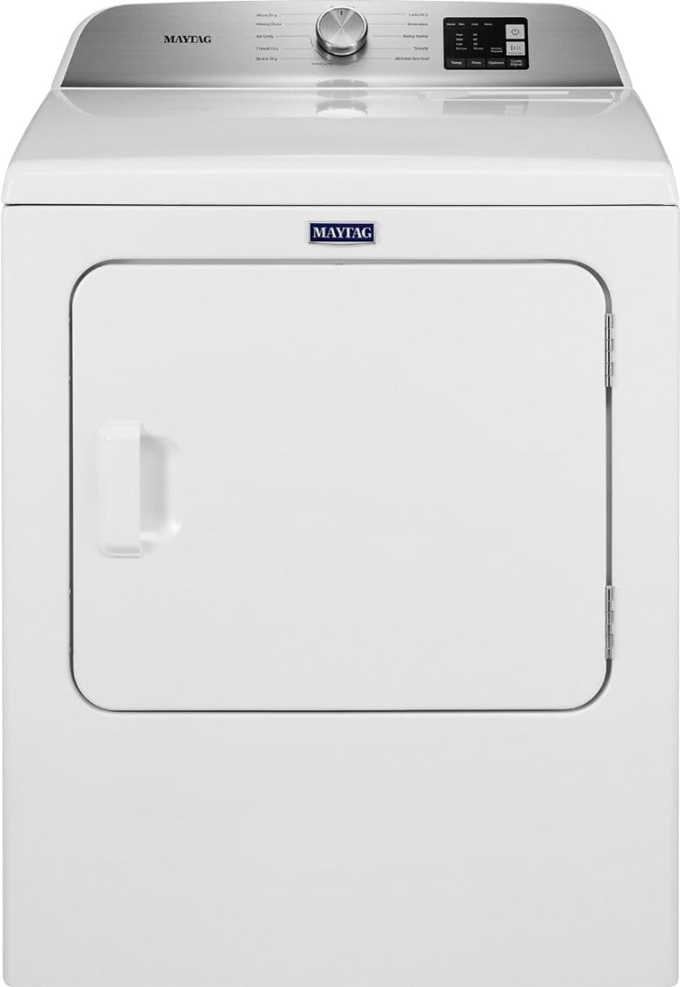 Maytag 7.0 Cu. Ft. Electric Dryer with Moisture Sensing White