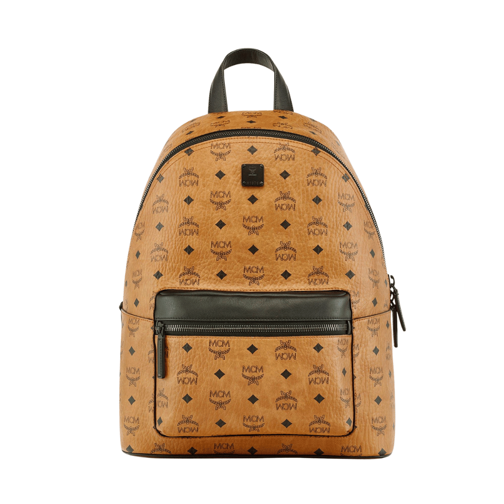 MCM Stark Backpack Medium Cognac Zebit