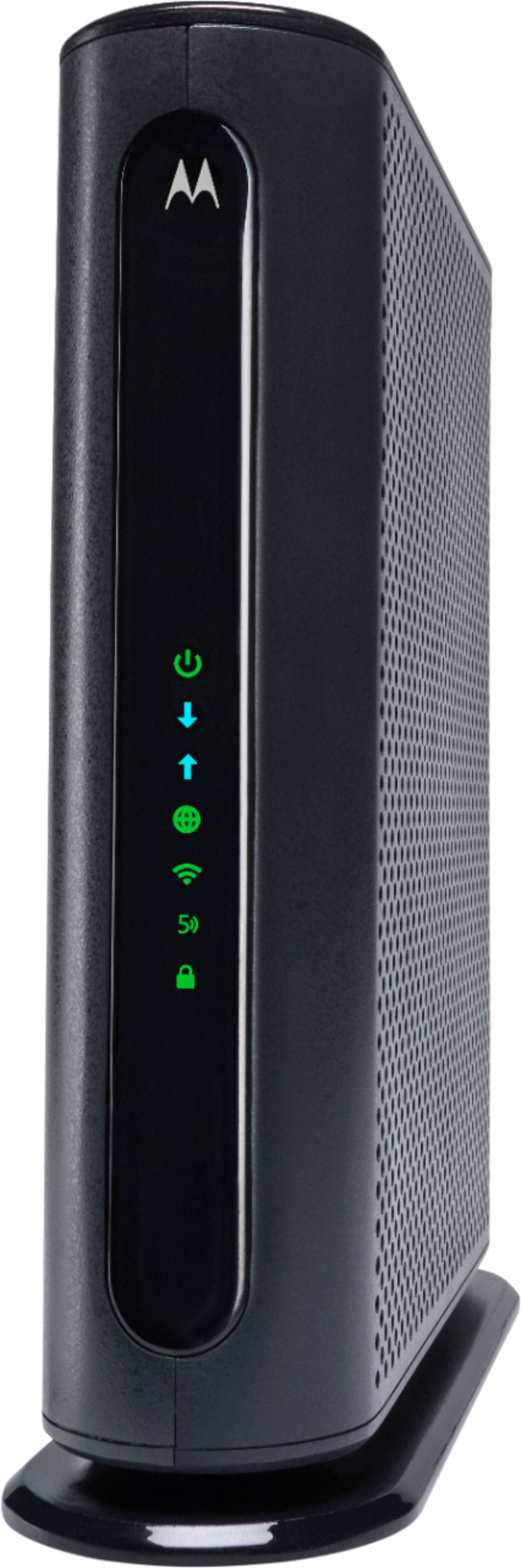 Motorola - AC Dual-Band Wi-Fi Router with 16 x 4 Modem - Black – Zebit ...