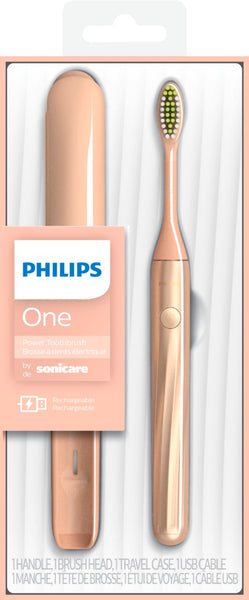 PHILIPS Sonicare One by Sonicare Rechargeable Toothbrush, Shimmer, HY1200/05