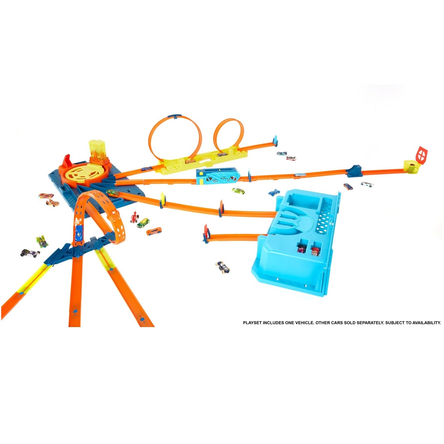 Hot Wheels Track Builder Unlimited Rapid Launch Builder Box Zebit Preview